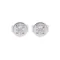 Aretes Oro Blanco 14k, Estilo Broquel 11699DWE4WNA1M