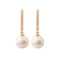 Aretes Oro Amarillo 14k, con Diamantes y Perla 13736PFE4YXA1M
