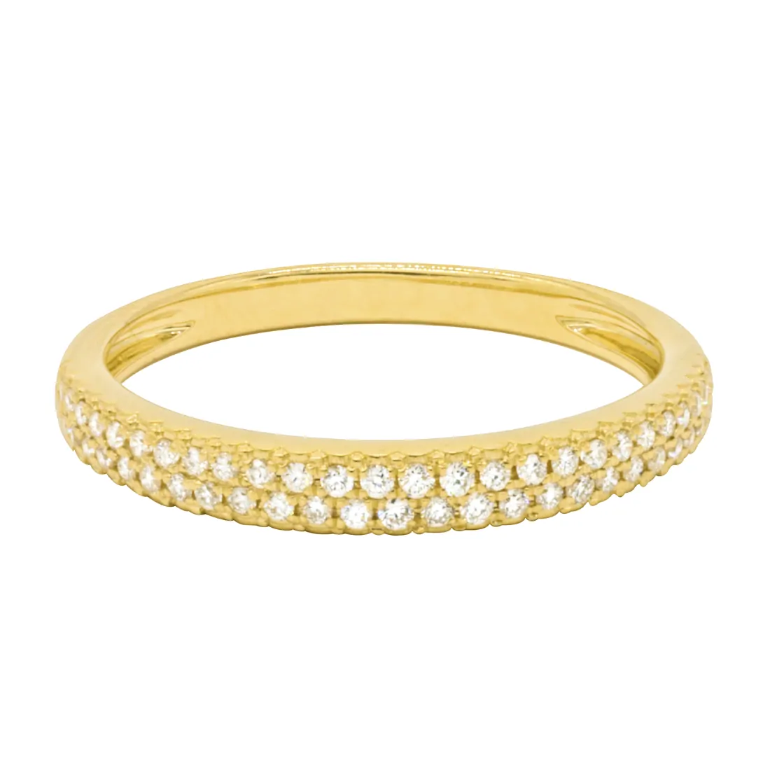 Churumbela Oro Amarillo14k con Diamantes