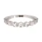 Churumbela Oro Blanco 14k con Diamantes B4748B#70M