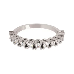 Churumbela Oro Blanco 14k con Diamantes B4895B#70