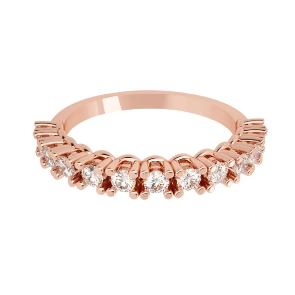 Churumbela Oro Rosa 14K con Diamantes B4895R