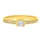 Anillo de Compromiso Oro Amarillo 14K con Diamantes B5065A#70M
