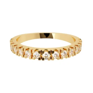 Churumbela Oro Amarillo de 14K con Diamantes B5085A#70M