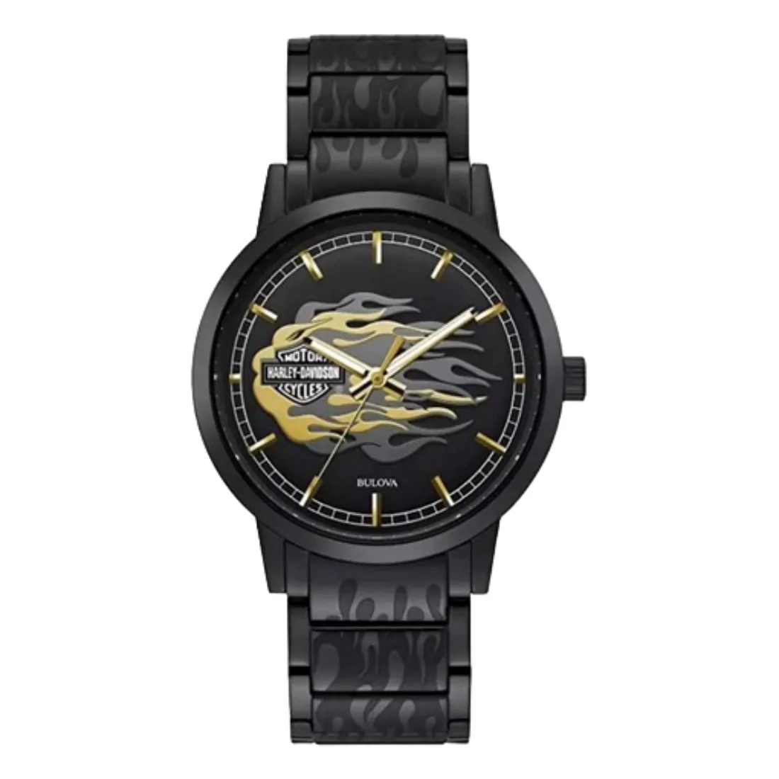 Reloj Harley Davidson Metallic Flames