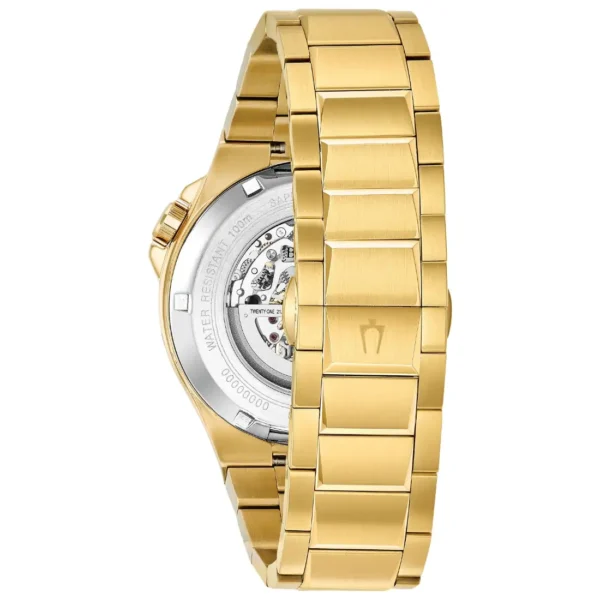 Bulova Máquina, Caja Acero, Casual, Clásico, Cristal Zafiro, Extensible Acero, Marca Bulova, Movimiento Automático, Movimiento Mecánico, Reloj para Hombre, Relojería, Relojería de Moda