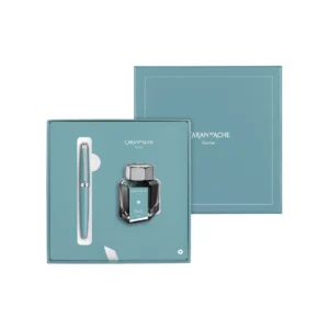 Pluma Fuente Caran d’Ache Gift Box Alpine Blue Léman 4799.755