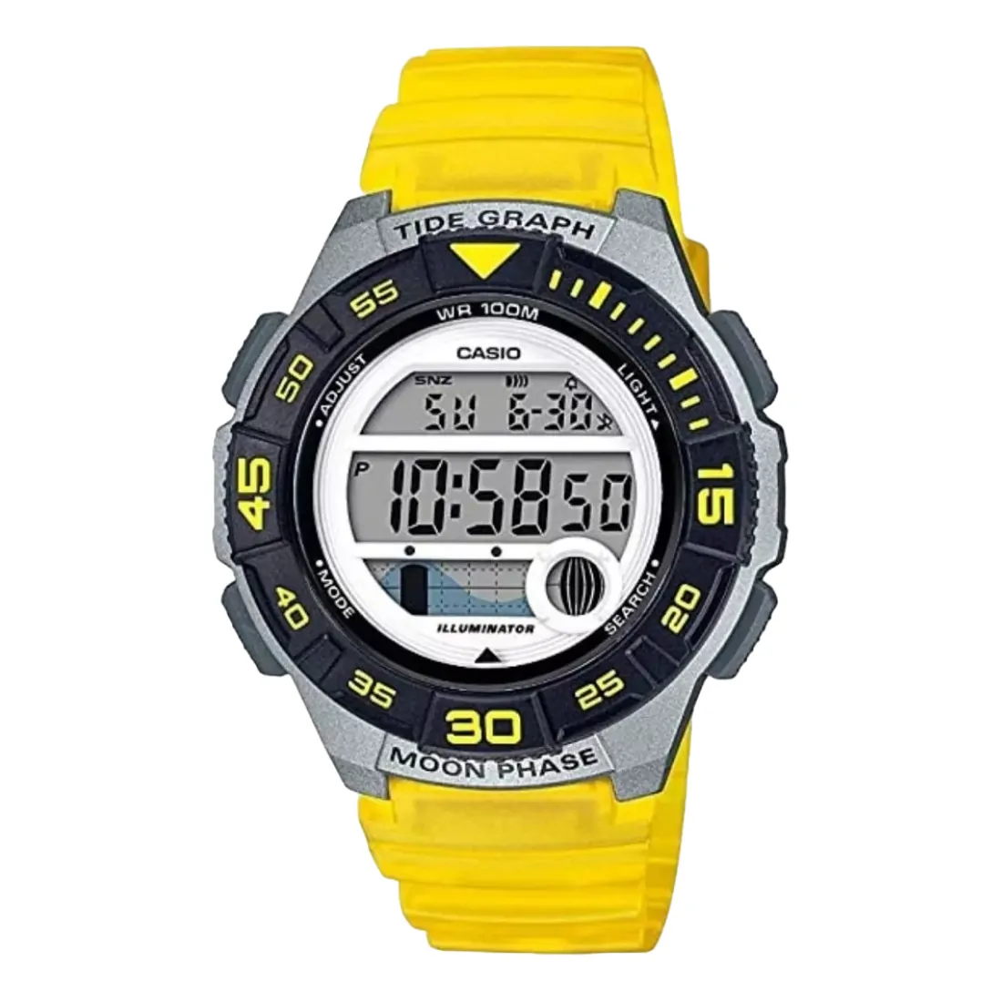 Reloj Casio Youth Tide Moon Digital