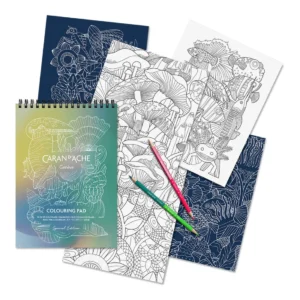 Cuaderno Caran D'Ache Para Colorear A5 Edición Especial 454.506