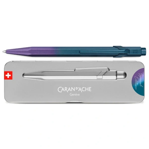 Bolígrafo Caran d'Ache 849 Purple Ocean Edición Especial NM0849.586