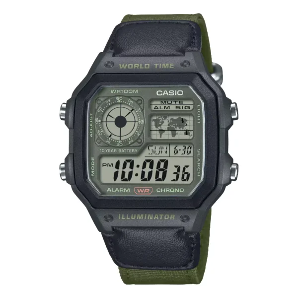 Reloj Casio Illuminator Digital AE-1200WHUB-3AV