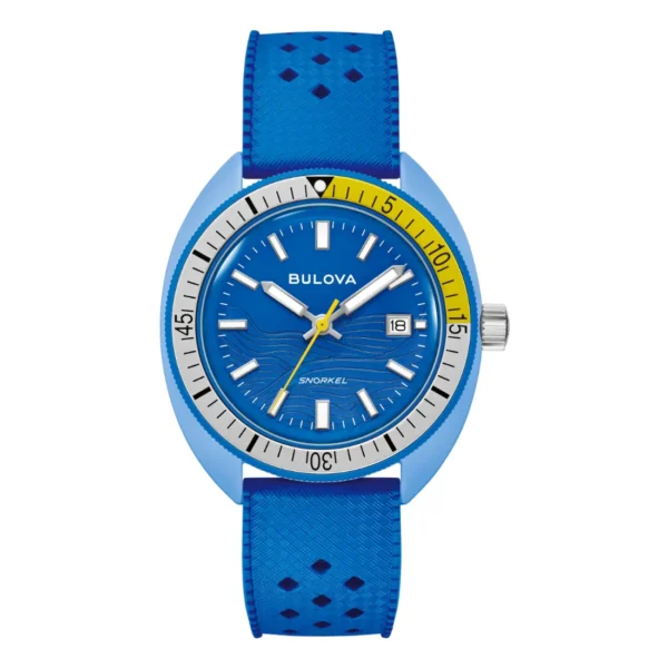 Reloj Bulova Blue Tang Fish Snorkel 98B445
